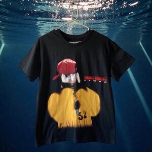 Billie Eilish HIT ME HARD AND SOFT Red & Yellow Graphic Tee Medium